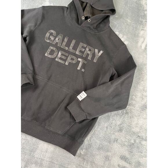Gallery Dept Art On Display Hoodie Size M Black Josue Thomas Designer Streetwear - Picture 6 of 11